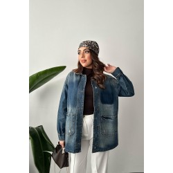 Mavi Vintage Kot Ceket L