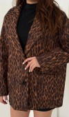 Leopar Leopar Ceket L