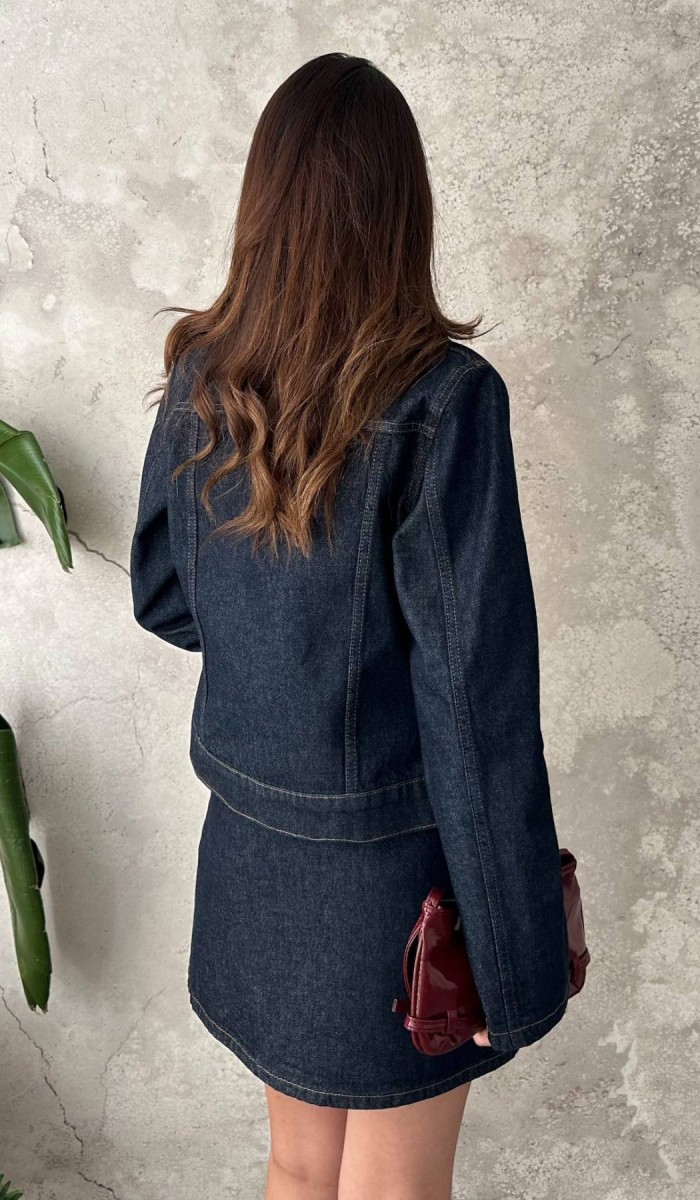 Mavi Denim İkili Takım L
