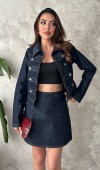 Mavi Denim İkili Takım L