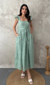 Mint Dantelli Brode Elbise L