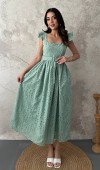 Mint Dantelli Brode Elbise L