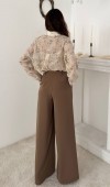 Mocca Pileli Comfort Pantolon L