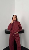 Bordo Önü Fermuarlı Scuba Takım L