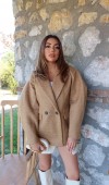 Camel İki Düğmeli Manto L