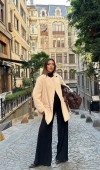 Camel Tüylü Yumoş Kaban L