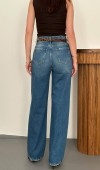 Lacivert Comfy Jeans Pantolon L