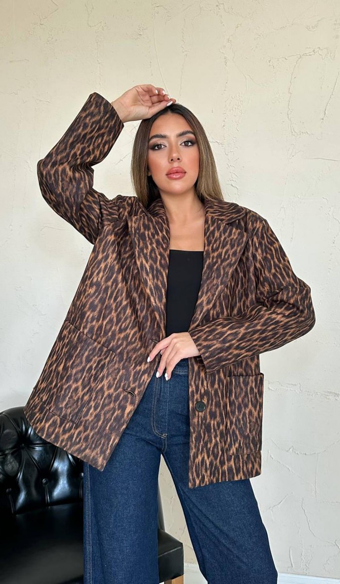 Leopar Leopar Ceket L Leopar Leopar Ceket L