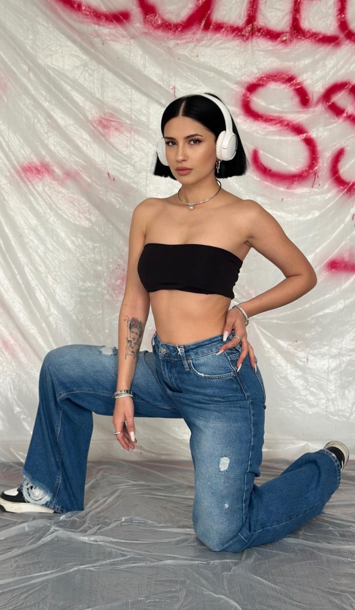 Mavi Palazzo Lazerli Jeans Pantolon L