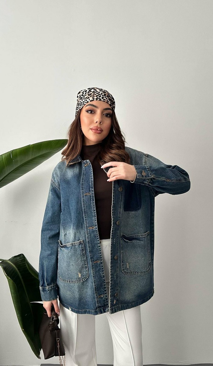Mavi Vintage Kot Ceket L
