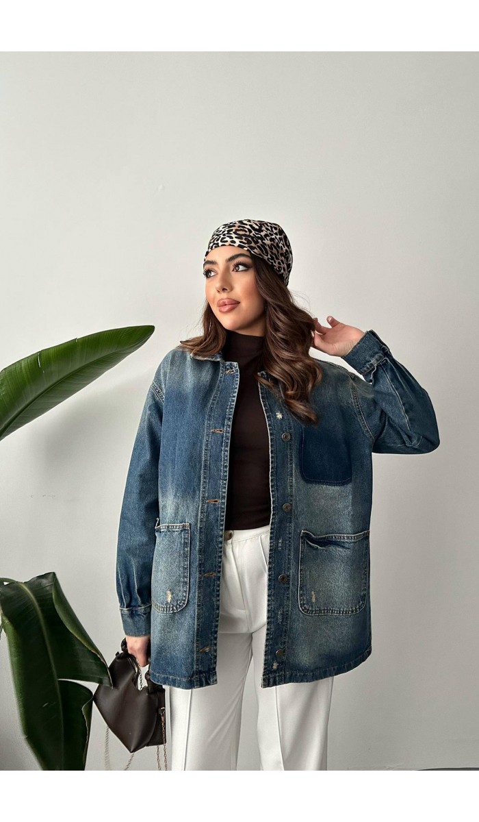 Mavi Vintage Kot Ceket L