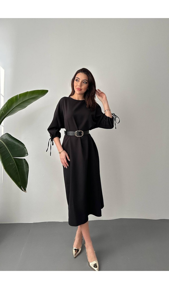 Siyah Topshop Yırtmaçlı Elbise L