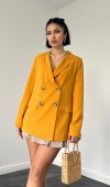 Blazer Ceket - Hardal Ceket