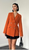 Blazer Ceket - Kiremit Ceket