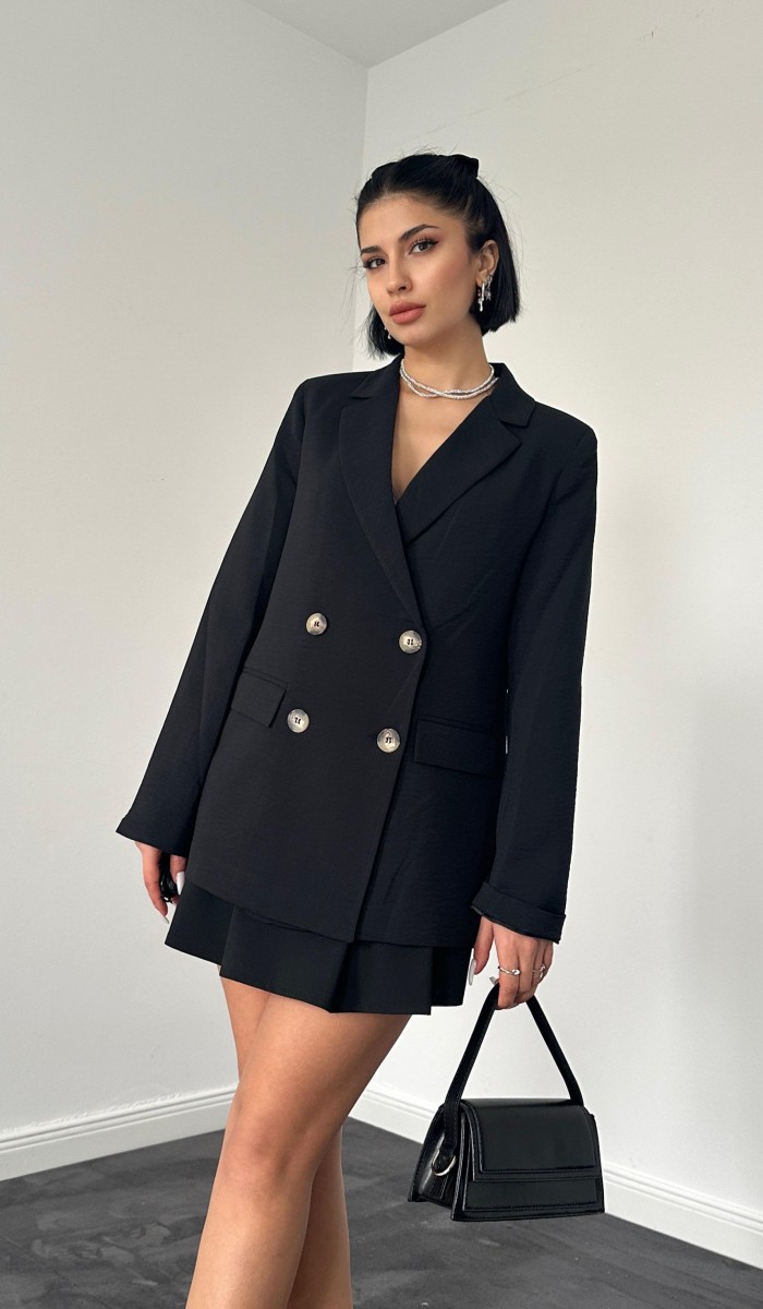 Blazer Ceket - Siyah