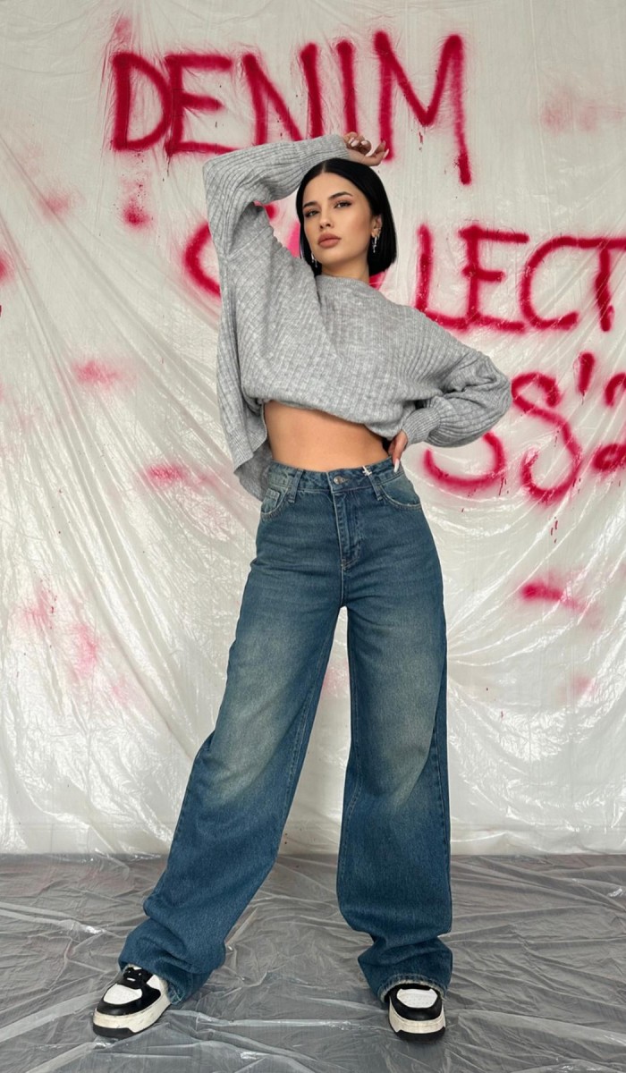 Comfy Jeans Pantolon - Lacivert