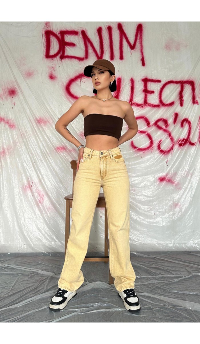 Straightmania Jeans Pantolon - Hardal Straightmania Jeans Pantolon - Hardal