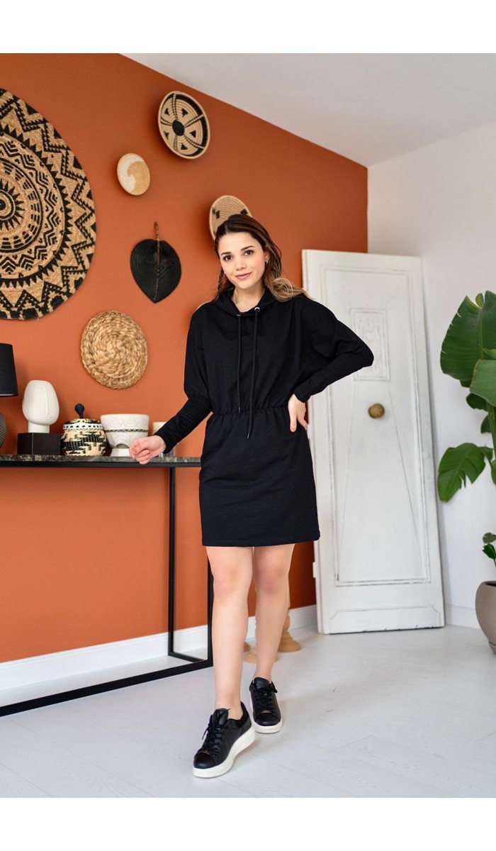 Sweatshirt Spor Elbise - Siyah Sweatshirt Spor Elbise - Siyah